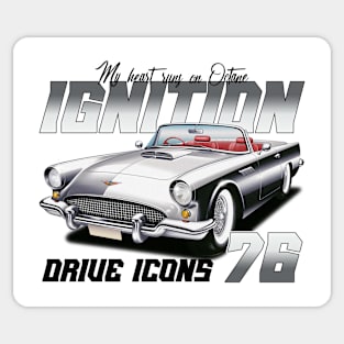 Classic Cars - Car Show Drive Icons Sticker